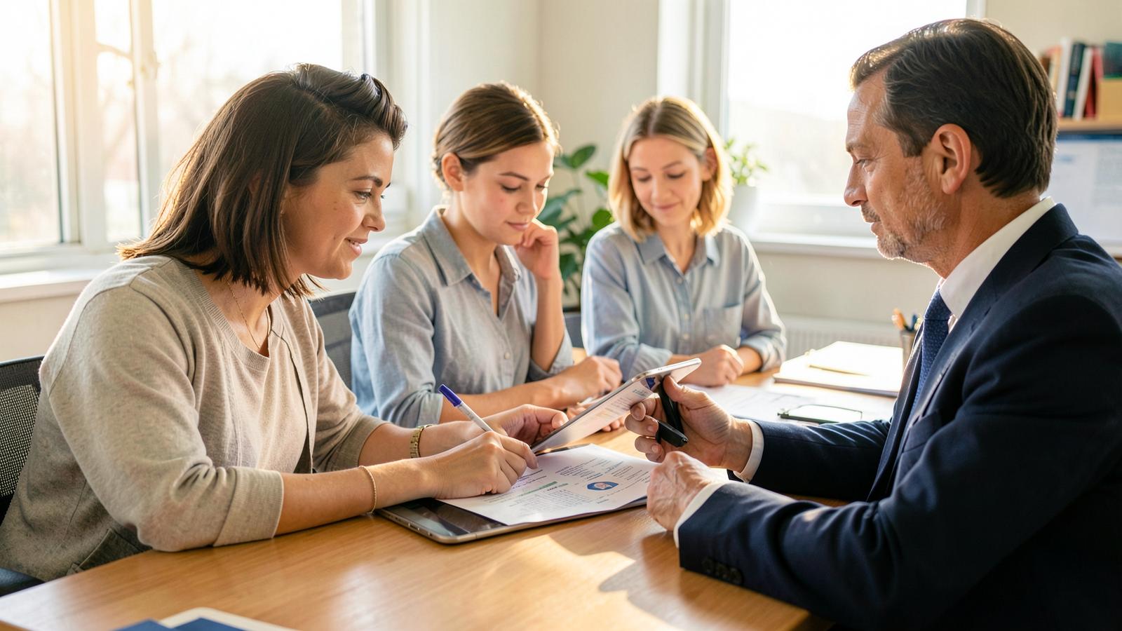 Professional consultation for choosing individual medical insurance in California.
